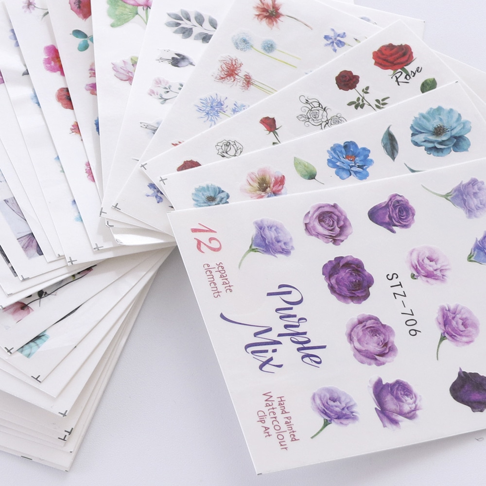 Nail Art Inspiration: 10 Creative Mani Ideas 3 Watercolor Floral Nail Design