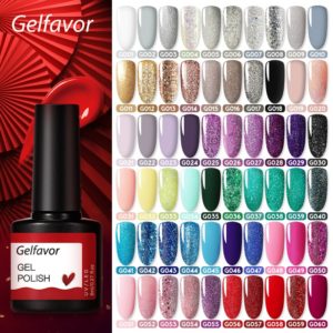 10 Trendy Nail Art Designs for Summer 4 Glitter Gel Nail Polish 8ml