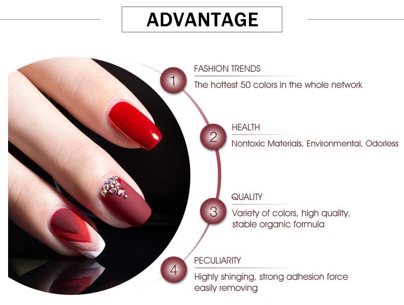 Soak Off Gel Nail Polish