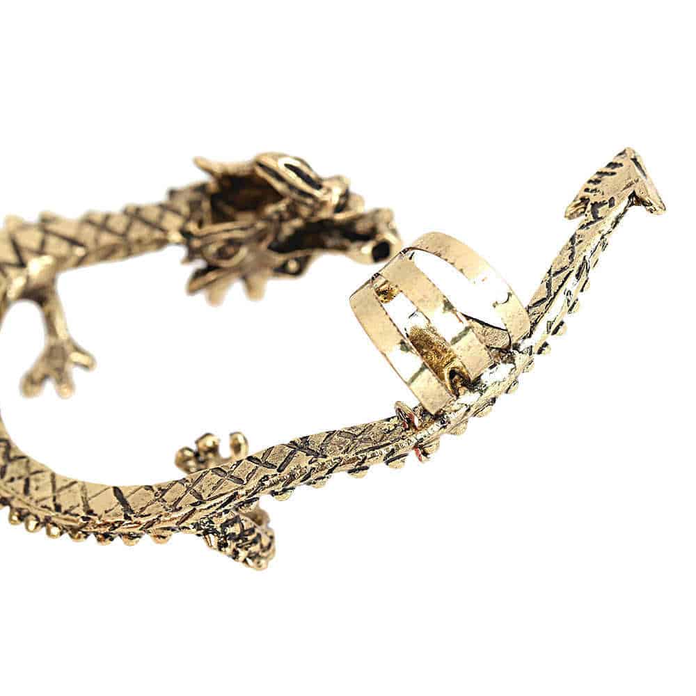 Twine Dragon Ear Cuff Earring