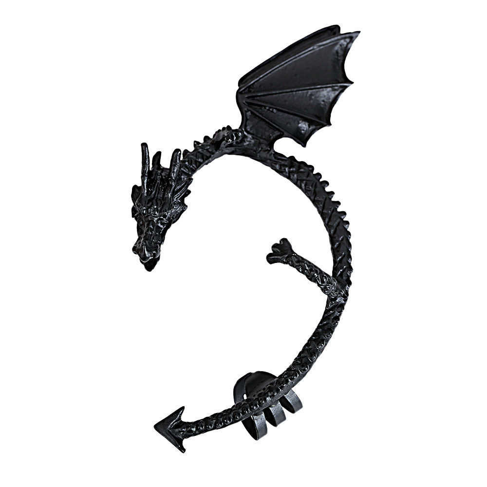 Twine Dragon Ear Cuff Earring