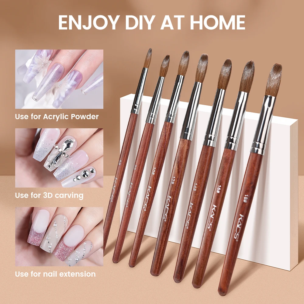 KADS 1 Piece Kolinsky Sable Acrylic Brush