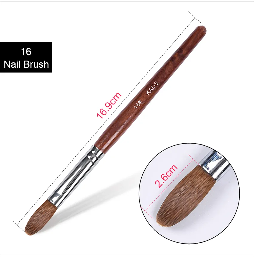KADS 1 Piece Kolinsky Sable Acrylic Brush