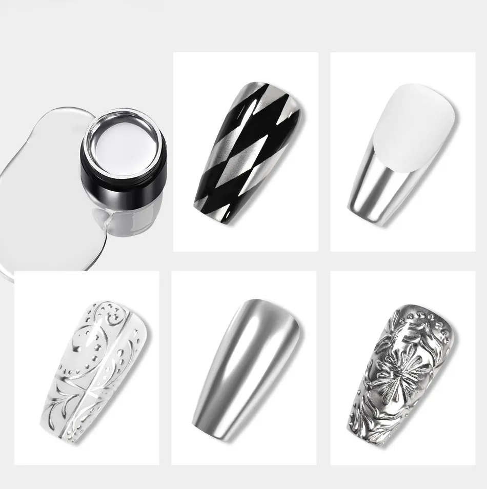 Born Pretty Silver Metal Effect Gel Polish Born Pretty Silver Metal Effect Gel Polish