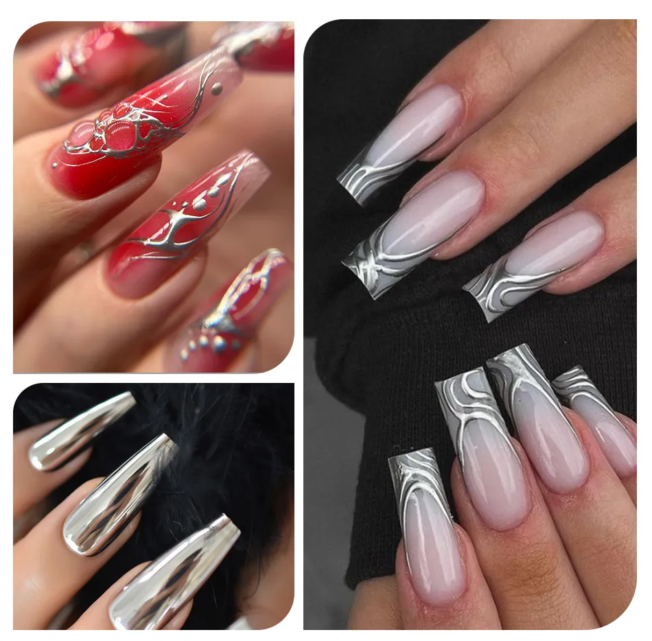 Born Pretty Silver Metal Effect Gel Polish Born Pretty Silver Metal Effect Gel Polish