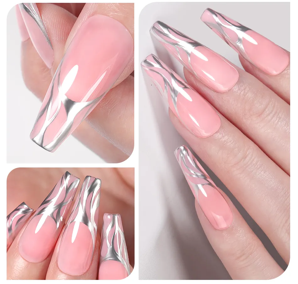 Born Pretty Silver Metal Effect Gel Polish Born Pretty Silver Metal Effect Gel Polish