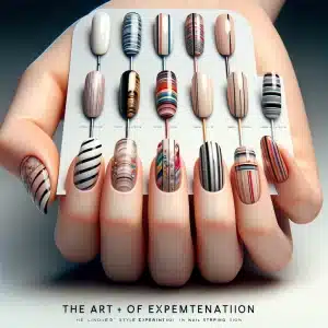 Mastering Nail Art: Simple Techniques - Nail Striping 6 nail striping - art of experimantation