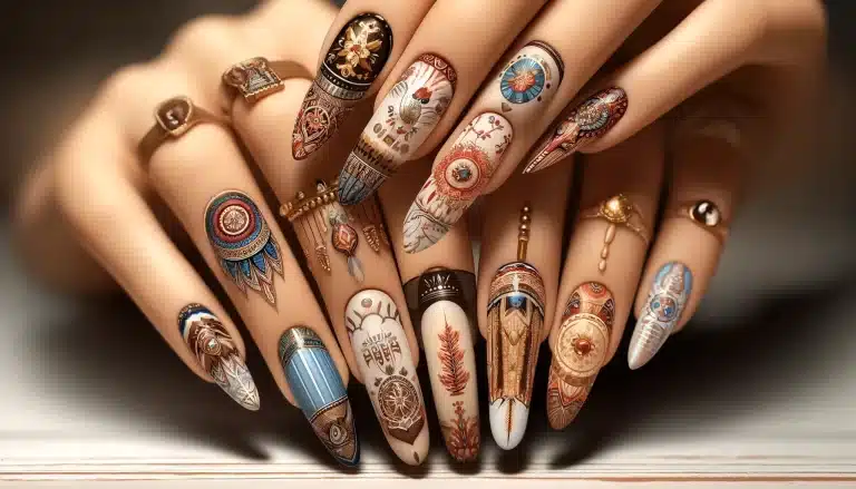 Cultural and Traditional Nail Art