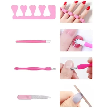 Linmanda Professional USB Electric Nail Drill Kit – Polish File Set with UV LED Nail Lamp and Acrylic Manicure Starter Tools 5 80700 nfcuzn