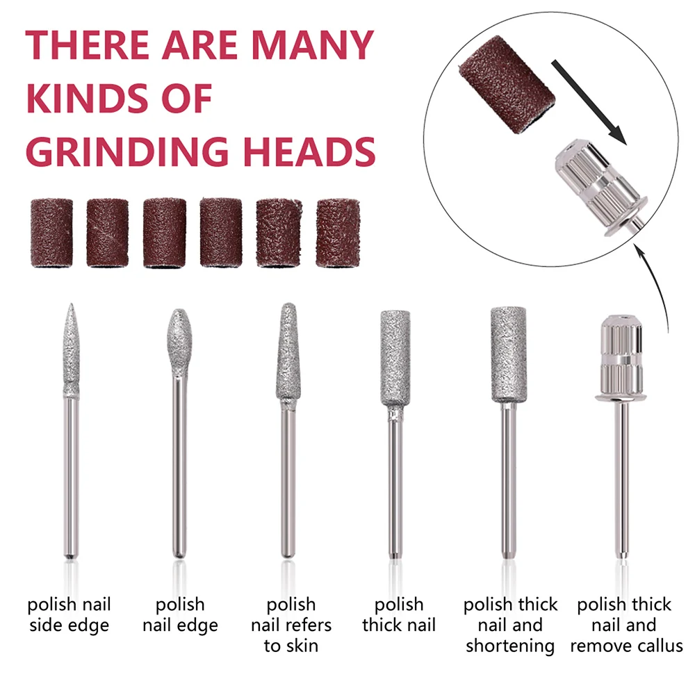 LINMANDA Electric USB Nail Drill Portable Polish File Kit with 36W UV LED Nail Lamp Gel Manicure Dryer Lamp Nail Starter Set LINMANDA Electric USB Nail Drill Portable Polish File Kit with 36W UV LED Nail Lamp Gel Manicure Dryer Lamp Nail Starter Set