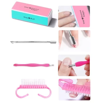 Linmanda Electric Nail Drill Kit with 36W UV LED Lamp – Portable Manicure Set for Gel Nails and Beginners 5 81084 gc3vbg