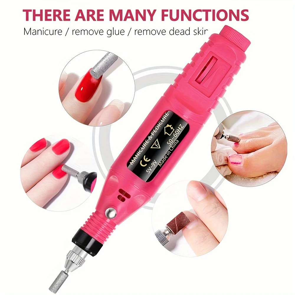 YIKOOLIN UV LED Lamp Professional Nail Tool Set With 20000RPM LElectric Drill Machine Complete Manicure Kit For Beginners YIKOOLIN UV LED Lamp Professional Nail Tool Set With 20000RPM LElectric Drill Machine Complete Manicure Kit For Beginners