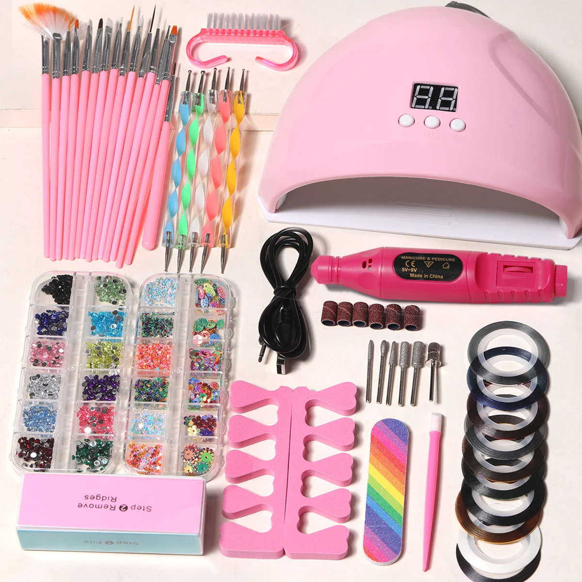 Nail Art Kits and Supplies for Beginners 9 Essential nail art tools