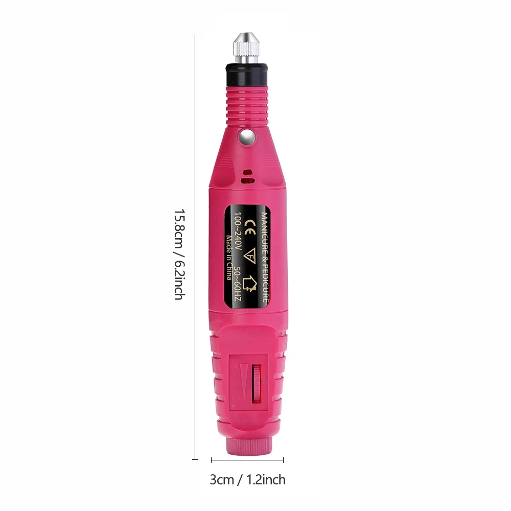Portable Professional Electric Nail Drill Machine Manicure Tools Pedicure Drill Set Family Nail File Nail Drill Equipment Portable Professional Electric Nail Drill Machine Manicure Tools Pedicure Drill Set Family Nail File Nail Drill Equipment