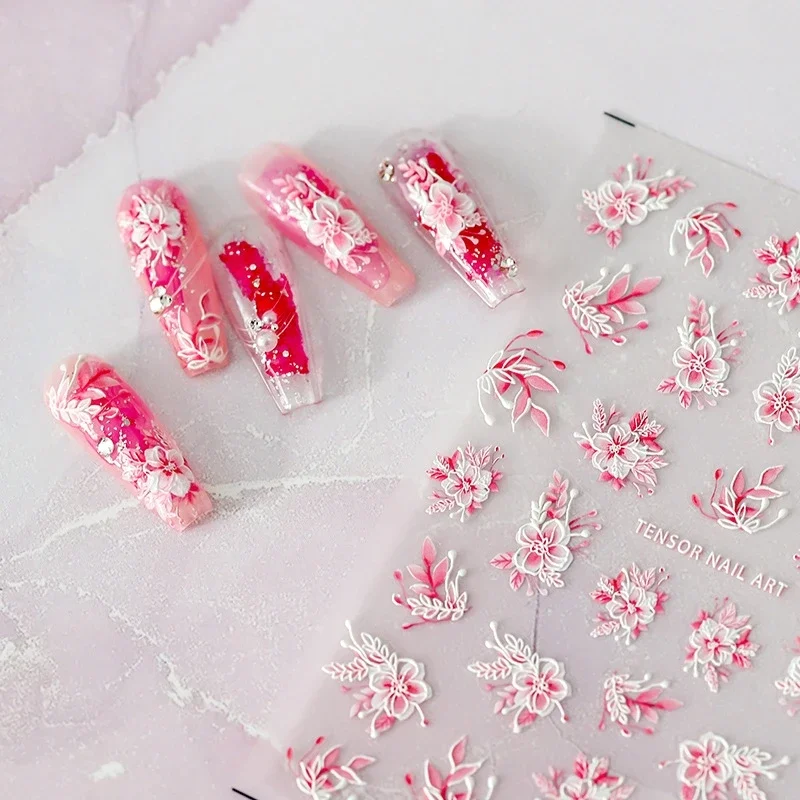 1pcs 5D Kawaii Jelly Strawberry Nail Art Stickers Fashion Cartoon Fruit Nail Transfer Slider Decals DIY Decorations Accessories 1pcs 5D Kawaii Jelly Strawberry Nail Art Stickers Fashion Cartoon Fruit Nail Transfer Slider Decals DIY Decorations Accessories