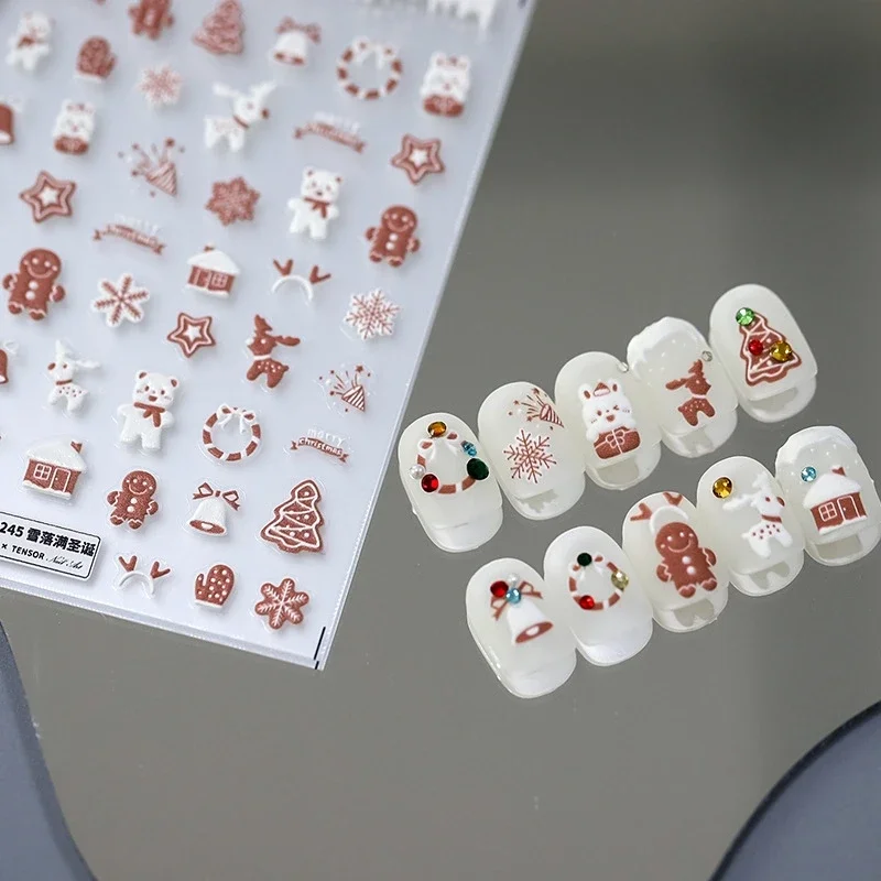 1pcs 5D Kawaii Jelly Strawberry Nail Art Stickers Fashion Cartoon Fruit Nail Transfer Slider Decals DIY Decorations Accessories 1pcs 5D Kawaii Jelly Strawberry Nail Art Stickers Fashion Cartoon Fruit Nail Transfer Slider Decals DIY Decorations Accessories