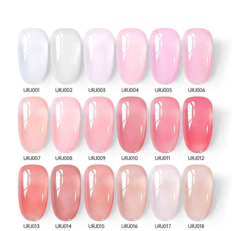 UR SUGAR 15ml Blood Red Jelly Gel Nail Polish Translucent Color Crystal Nude Gel Nail Art Varnish For Fall Winter Manicure UR SUGAR 15ml Blood Red Jelly Gel Nail Polish Translucent Color Crystal Nude Gel Nail Art Varnish For Fall Winter Manicure