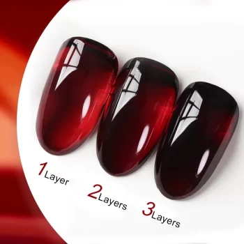 UR SUGAR 15ml Blood Red Jelly Gel Nail Polish – Translucent Crystal Nude UV Varnish for Fall-Winter Drama 3 81911 icewze