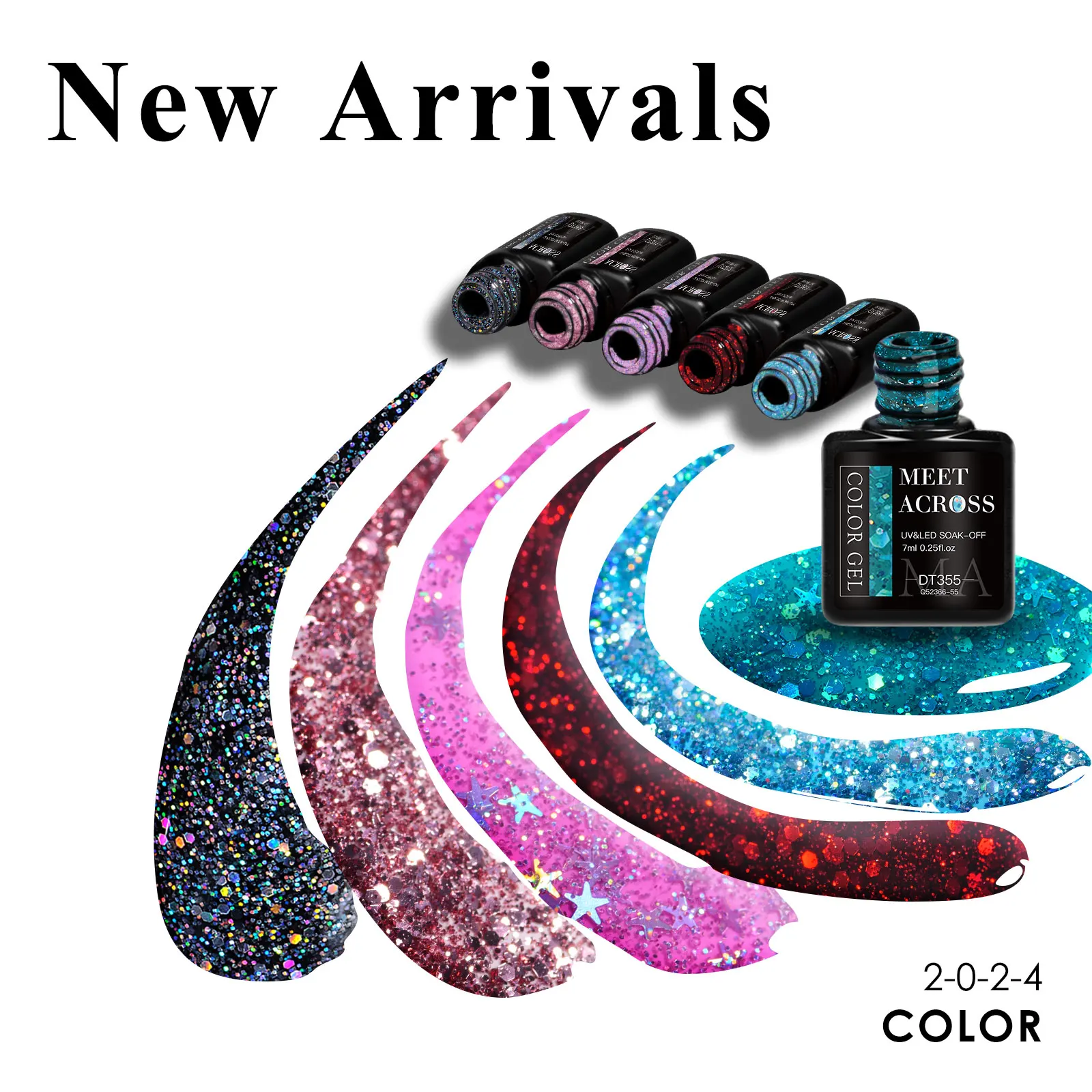 MEET ACROSS 7pcs Glitter Gel Nail Polish Set Nude Pink Reflective Soak Off UV Gel Kit Varnish Nail Supplies Manicure DIY Design MEET ACROSS 7pcs Glitter Gel Nail Polish Set Nude Pink Reflective Soak Off UV Gel Kit Varnish Nail Supplies Manicure DIY Design