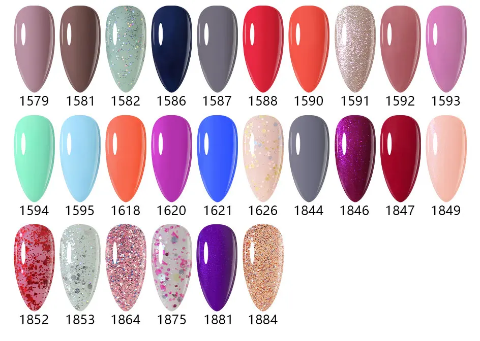 Clou Beaute Gel Nail Polish Neon Brown Royal Blue Red Green Pastal Nude Nail Art Varnishes Gel Lacquer Top Coat UV Gel Nail Clou Beaute Gel Nail Polish Neon Brown Royal Blue Red Green Pastal Nude Nail Art Varnishes Gel Lacquer Top Coat UV Gel Nail