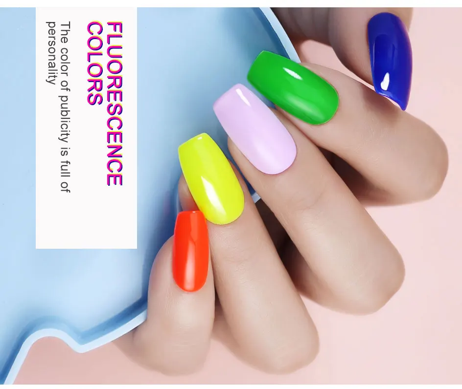 Clou Beaute Gel Nail Polish Neon Brown Royal Blue Red Green Pastal Nude Nail Art Varnishes Gel Lacquer Top Coat UV Gel Nail Clou Beaute Gel Nail Polish Neon Brown Royal Blue Red Green Pastal Nude Nail Art Varnishes Gel Lacquer Top Coat UV Gel Nail