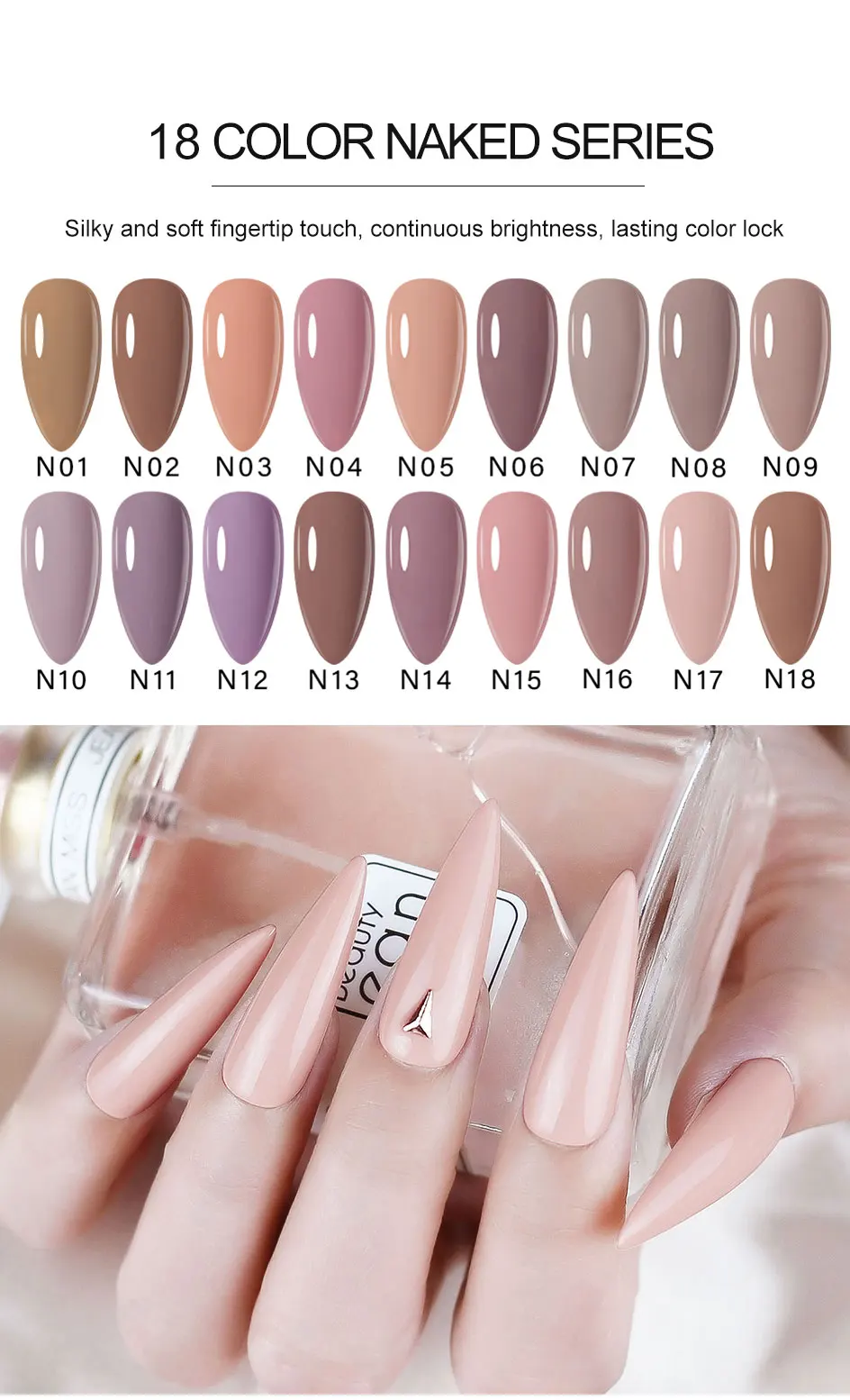Clou Beaute Gel Nail Polish Neon Brown Royal Blue Red Green Pastal Nude Nail Art Varnishes Gel Lacquer Top Coat UV Gel Nail Clou Beaute Gel Nail Polish Neon Brown Royal Blue Red Green Pastal Nude Nail Art Varnishes Gel Lacquer Top Coat UV Gel Nail