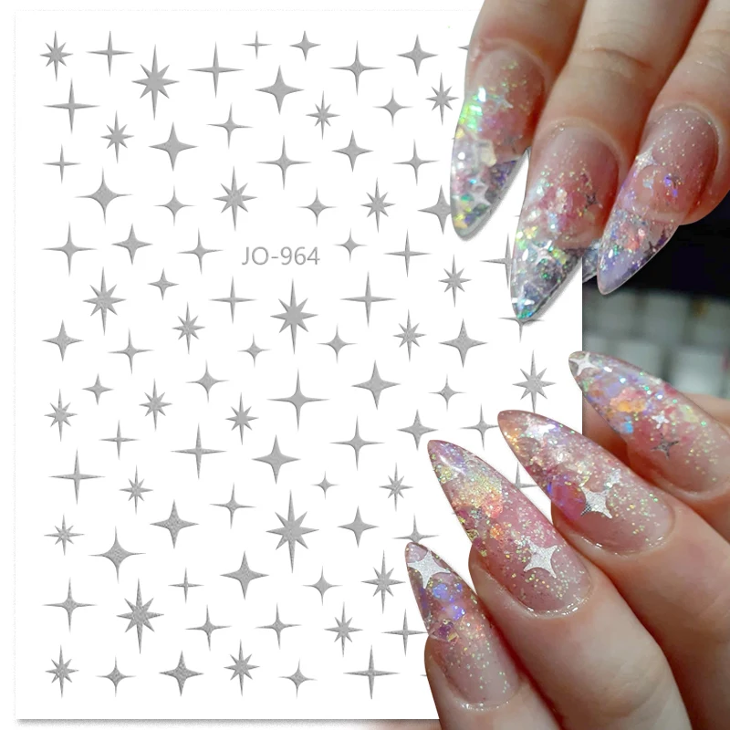 1PCS Black White Butterfly Laser Nail Stickers Y2K Nail Art Decoration Abstract Lines Bronzing Flowers Stickers For Nails 1PCS Black White Butterfly Laser Nail Stickers Y2K Nail Art Decoration Abstract Lines Bronzing Flowers Stickers For Nails