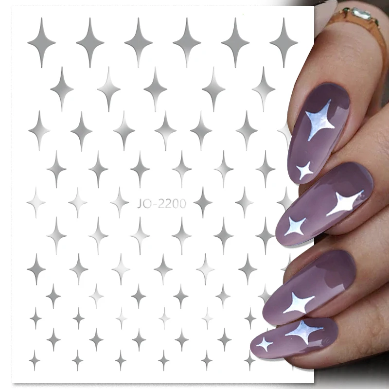 1PCS Black White Butterfly Laser Nail Stickers Y2K Nail Art Decoration Abstract Lines Bronzing Flowers Stickers For Nails 1PCS Black White Butterfly Laser Nail Stickers Y2K Nail Art Decoration Abstract Lines Bronzing Flowers Stickers For Nails