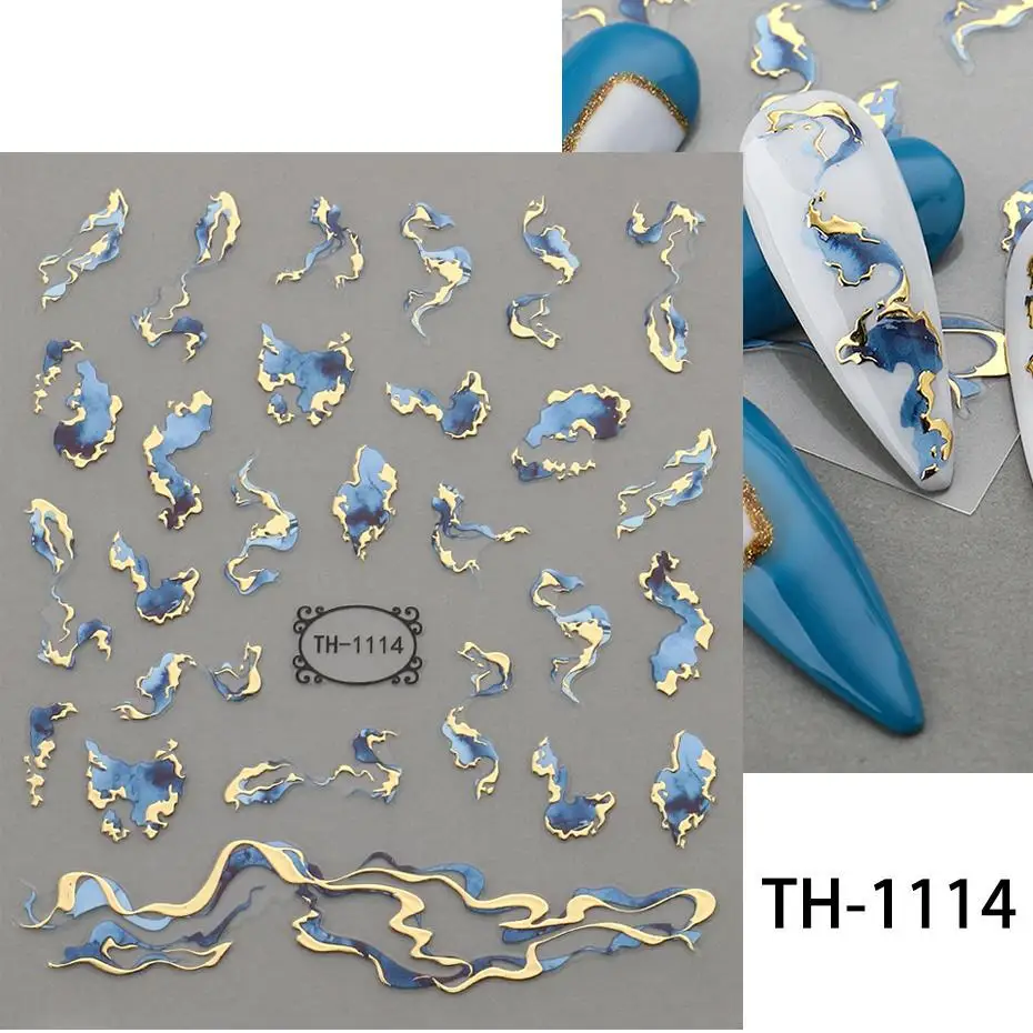 1PCS Black White Butterfly Laser Nail Stickers Y2K Nail Art Decoration Abstract Lines Bronzing Flowers Stickers For Nails 1PCS Black White Butterfly Laser Nail Stickers Y2K Nail Art Decoration Abstract Lines Bronzing Flowers Stickers For Nails