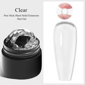 Meet Across 7 ml Clear Non-Stick Extension Gel Polish – Solid Builder UV Gel for Nail Art 1 83422 ypjfug