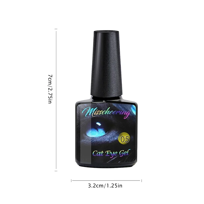 8ml 9D Rainbow Cat Eye Magnetic Nail Gel Phototherapy Adhesive Semi Permanent Nail Art Manicure Soak Off LED UV Gel rainbow cat eye gel polish - 8ml 9D Rainbow Cat Eye Magnetic Nail Gel Phototherapy Adhesive Semi Permanent Nail Art Manicure Soak Off LED UV Gel