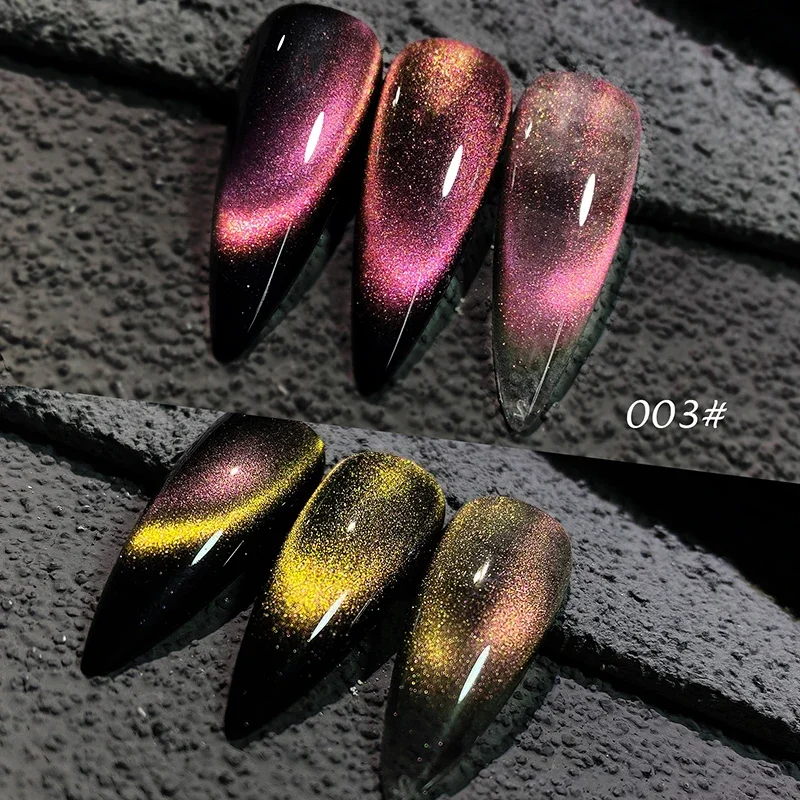 8ml 9D Rainbow Cat Eye Magnetic Nail Gel Phototherapy Adhesive Semi Permanent Nail Art Manicure Soak Off LED UV Gel rainbow cat eye gel polish - 8ml 9D Rainbow Cat Eye Magnetic Nail Gel Phototherapy Adhesive Semi Permanent Nail Art Manicure Soak Off LED UV Gel