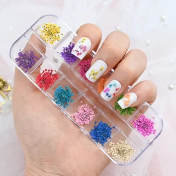 12-Colour 3D Dried Flower Nail Charms – Natural Floral Nail Art Decorations 4 83875 3dxcna