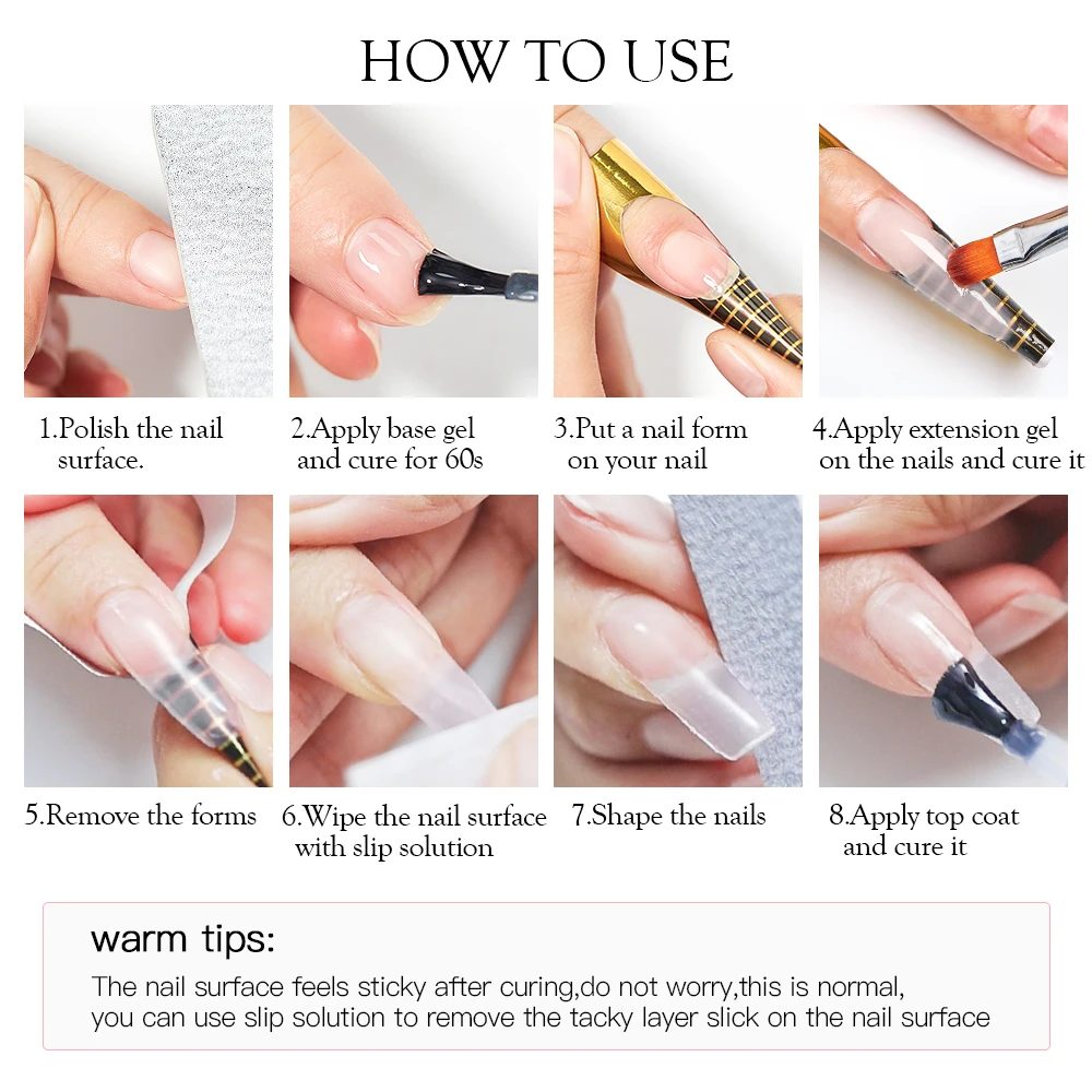 MEET ACROSS 8ml Milk White Quick Extension Gel Nail Polish Vernis Semi Permanent Soak Off Nail Art UV Gel LED Varnish Nails MEET ACROSS 8ml Milk White Quick Extension Gel Nail Polish Vernis Semi Permanent Soak Off Nail Art UV Gel LED Varnish Nails