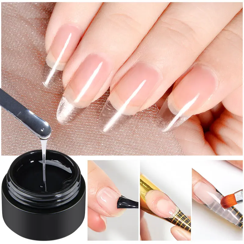 MEET ACROSS 8ml Milk White Quick Extension Gel Nail Polish Vernis Semi Permanent Soak Off Nail Art UV Gel LED Varnish Nails MEET ACROSS 8ml Milk White Quick Extension Gel Nail Polish Vernis Semi Permanent Soak Off Nail Art UV Gel LED Varnish Nails