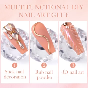 Born Pretty 30 ml Nail Rhinestone Glue – 3D Gem Bling Adhesive Gel for Nail Charms 2 84195 eonjxm