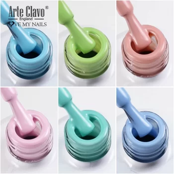 Arte Clavo Spring Summer Gel Polish 15 ml – Vibrant Pinks, UV/LED Soak‑Off DIY Varnish 4 84294 gfny9k
