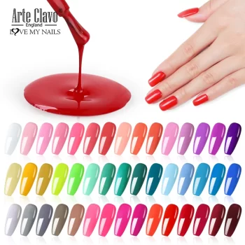 Arte Clavo Spring Summer Gel Polish 15 ml – Vibrant Pinks, UV/LED Soak‑Off DIY Varnish 1 84294 nzvhlp