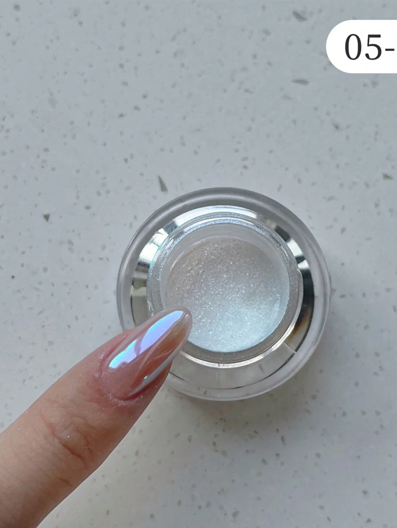 1 box Moonlight Mirror Nail Powder Silver Fine Glitter Metallic Effect Pigment Gel Polish Chrome Holographic Nail Powder Moonlight Mirror Nail Powder - 1 box Moonlight Mirror Nail Powder Silver Fine Glitter Metallic Effect Pigment Gel Polish Chrome Holographic Nail Powder