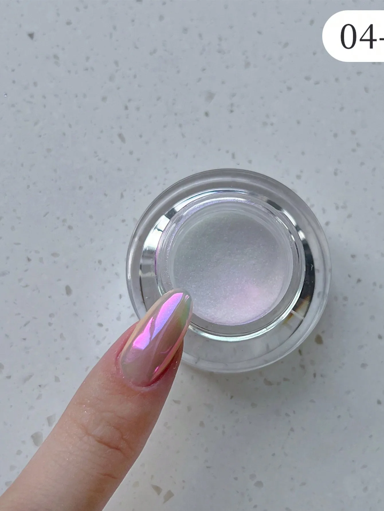 1 box Moonlight Mirror Nail Powder Silver Fine Glitter Metallic Effect Pigment Gel Polish Chrome Holographic Nail Powder Moonlight Mirror Nail Powder - 1 box Moonlight Mirror Nail Powder Silver Fine Glitter Metallic Effect Pigment Gel Polish Chrome Holographic Nail Powder