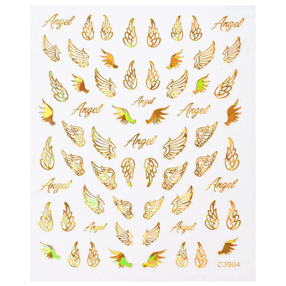 3D Gold Sun/Moon/Star Bronzing Nail Art Sticker 8*10cm Laser Star Moon Design Nail Decal Gold Silver Self-Adhesive Slider &*& 3D Gold Sun, Moon And Star Bronzing Nail Art Sticker - 3D Gold Sun/Moon/Star Bronzing Nail Art Sticker 8*10cm Laser Star Moon Design Nail Decal Gold Silver Self-Adhesive Slider &*&