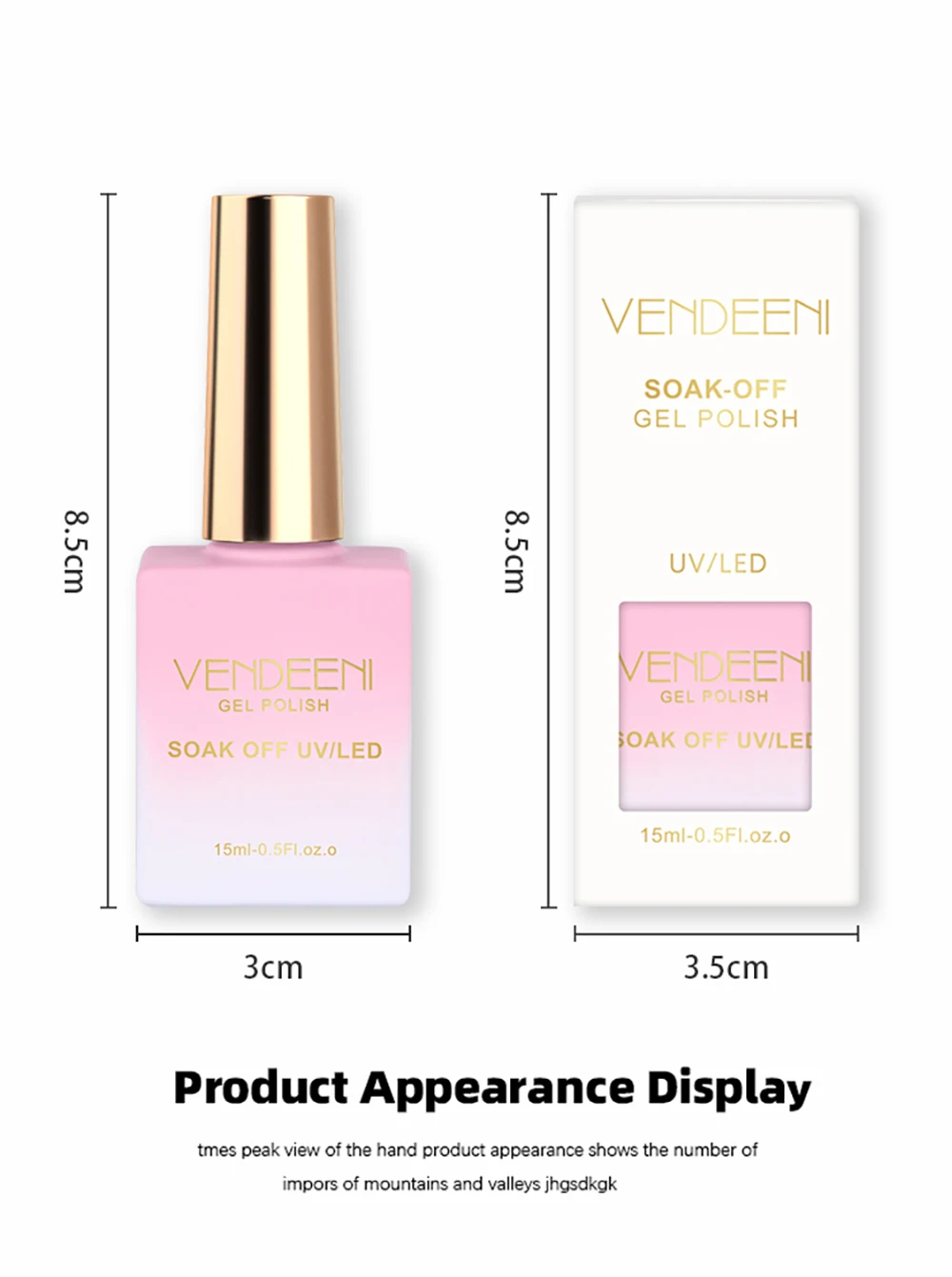Vendeeni 24 Colors Jelly Transparent Gel Nail Polish Nude Pink Skin Color UV Soak Off Gel Varnish Jade Nail Art Gel Lacquer 15ml VENDEENI Jelly Gel Nail Polish - Vendeeni 24 Colors Jelly Transparent Gel Nail Polish Nude Pink Skin Color UV Soak Off Gel Varnish Jade Nail Art Gel Lacquer 15ml