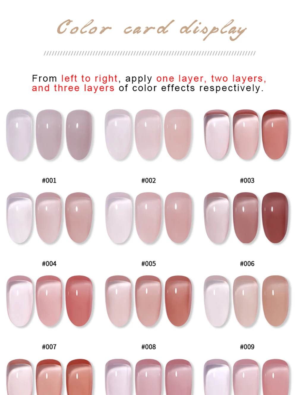 Vendeeni 24 Colors Jelly Transparent Gel Nail Polish Nude Pink Skin Color UV Soak Off Gel Varnish Jade Nail Art Gel Lacquer 15ml VENDEENI Jelly Gel Nail Polish - Vendeeni 24 Colors Jelly Transparent Gel Nail Polish Nude Pink Skin Color UV Soak Off Gel Varnish Jade Nail Art Gel Lacquer 15ml
