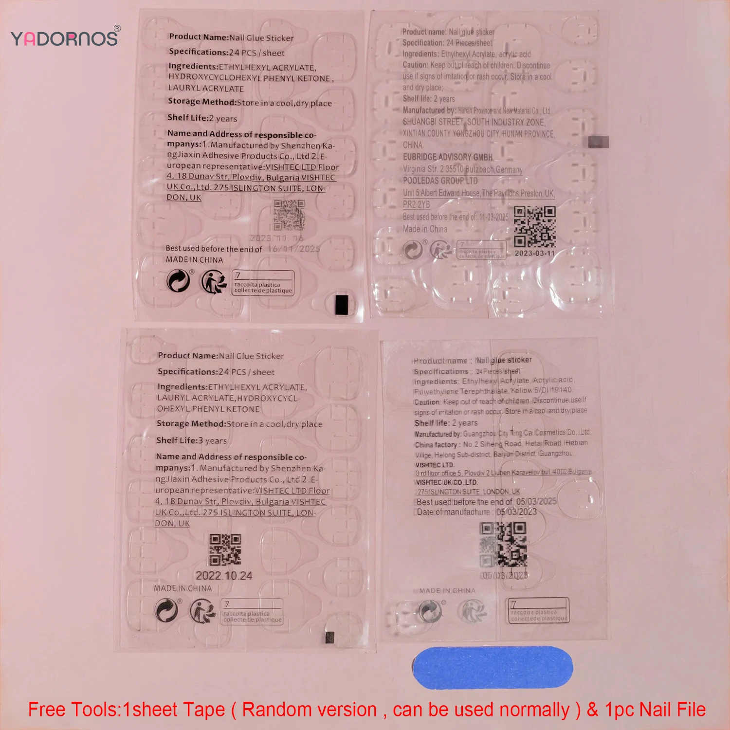 White French Press on Nails 3D Bowknot Fake Nails Tips Full Cover Wearable False Nails for Women and Girls DIY Manicure 24Pcs White French Press-On Nails With 3D Bowknot - White French Press on Nails 3D Bowknot Fake Nails Tips Full Cover Wearable False Nails for Women and Girls DIY Manicure 24Pcs