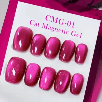 BORN PRETTY Magnetic Cat Eye Gel – Dark Red 10ml Jelly Glass Polish 3 85551 yj2x2k