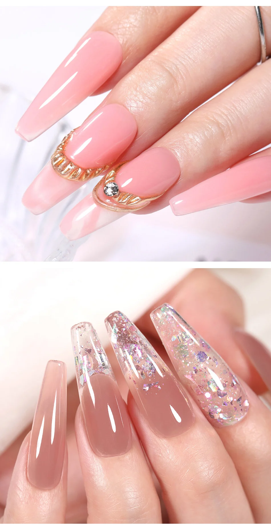 BORN PRETTY 15ml Non Stick Hand Extension Gel Nail Polish Carving Flower Nail Art Shaping Solid Acrylic Nail Gel Varnish Born Pretty Non‑Stick nail Extension Gel - BORN PRETTY 15ml Non Stick Hand Extension Gel Nail Polish Carving Flower Nail Art Shaping Solid Acrylic Nail Gel Varnish