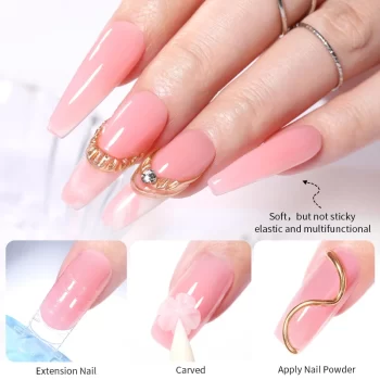 Born Pretty Non‑Stick Nail Extension Gel – 15 ml Solid Acrylic Builder 4 85838 mrhb3t