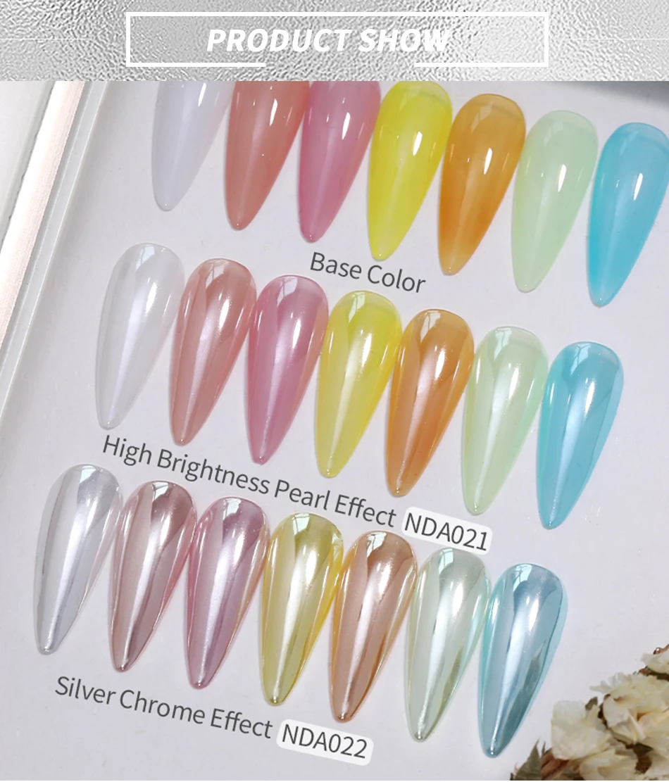 NICOLE DIARY Moonlight Mirror Nail Powder Aurora Silver Glitter Metallic Effect UV Gel Polish Pigment Chrome DIY Nail Decoration NICOLE DIARY Moonlight Mirror Nail Powder Aurora Silver Glitter Metallic Effect UV Gel Polish Pigment Chrome DIY Nail Decoration