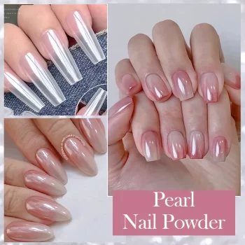 Nicole Diary Moonlight Mirror Nail Powder – Aurora Silver Chrome Effect Pigment 5 85893 iow6tm