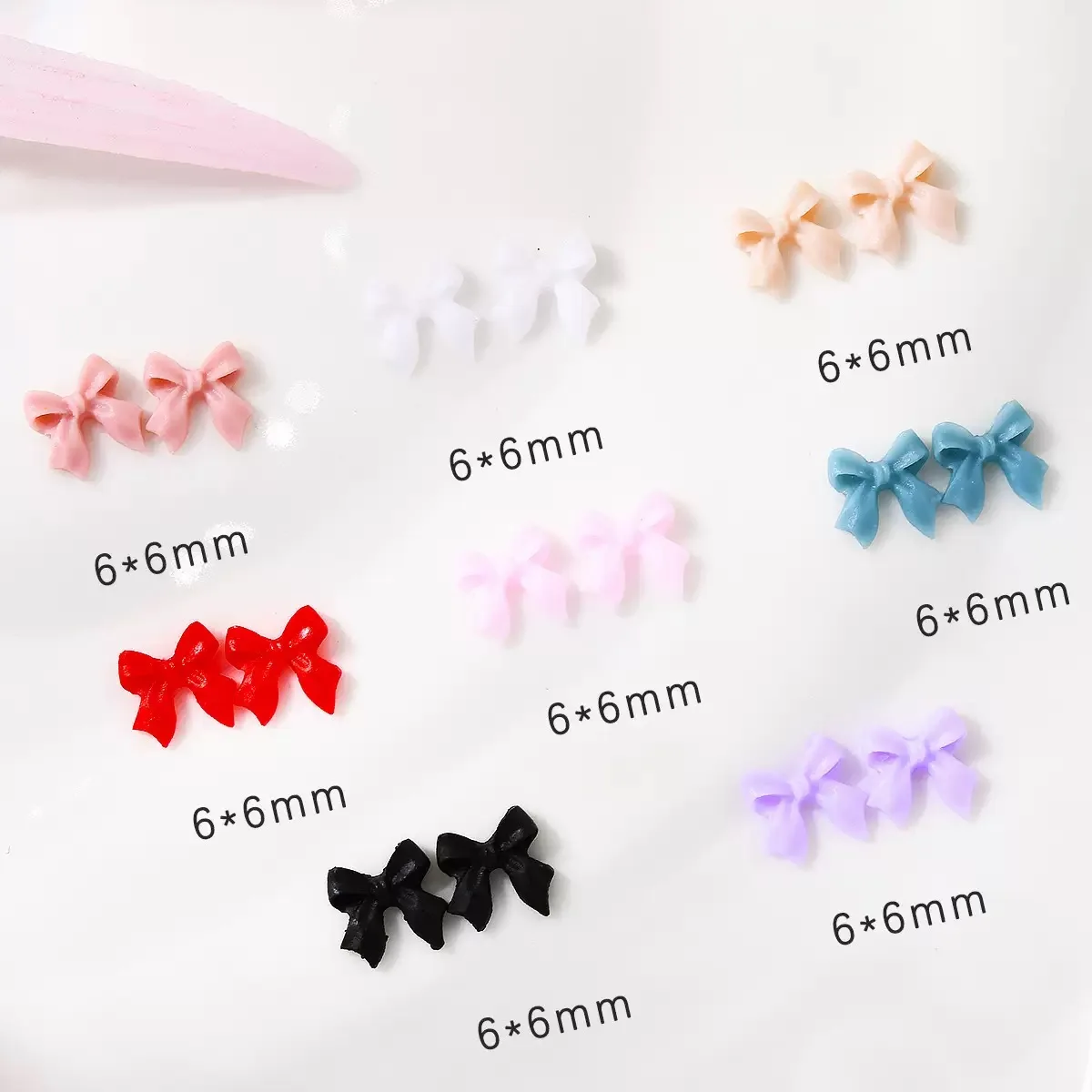 50pcs Transparent Bow Nail Art Parts Charms Bulk Shiny Mini Resin Ribbon Nail Rhinestones DIY Summer Nail Art Decor Accessories Transparent Bow Nail Charms - 50pcs Transparent Bow Nail Art Parts Charms Bulk Shiny Mini Resin Ribbon Nail Rhinestones DIY Summer Nail Art Decor Accessories